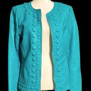 Peck & Peck Turquoise Jacket